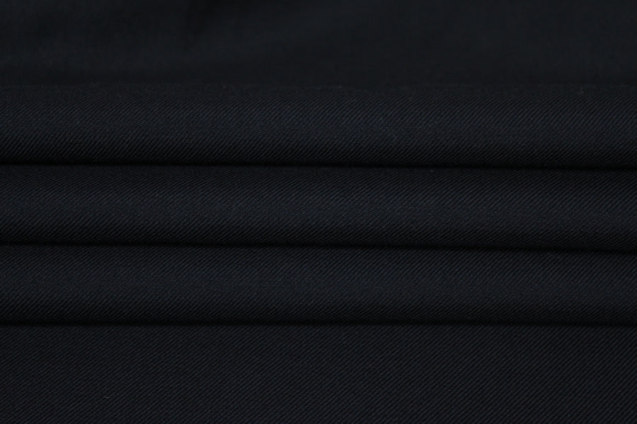 Tissu laine froide - bleu marine