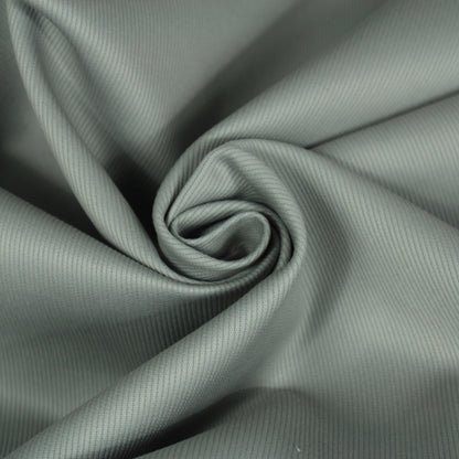 Tissu gabardine coton côtelé - gris perle - photo 1/4 | So Tissus