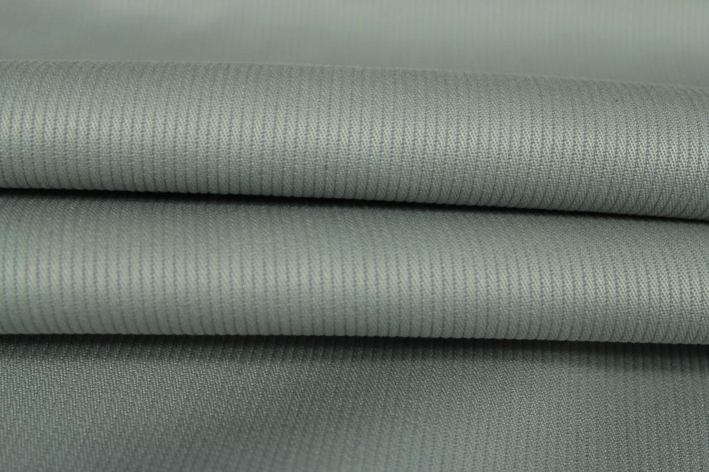 Tissu gabardine coton côtelé - gris perle - photo 2/4 | So Tissus