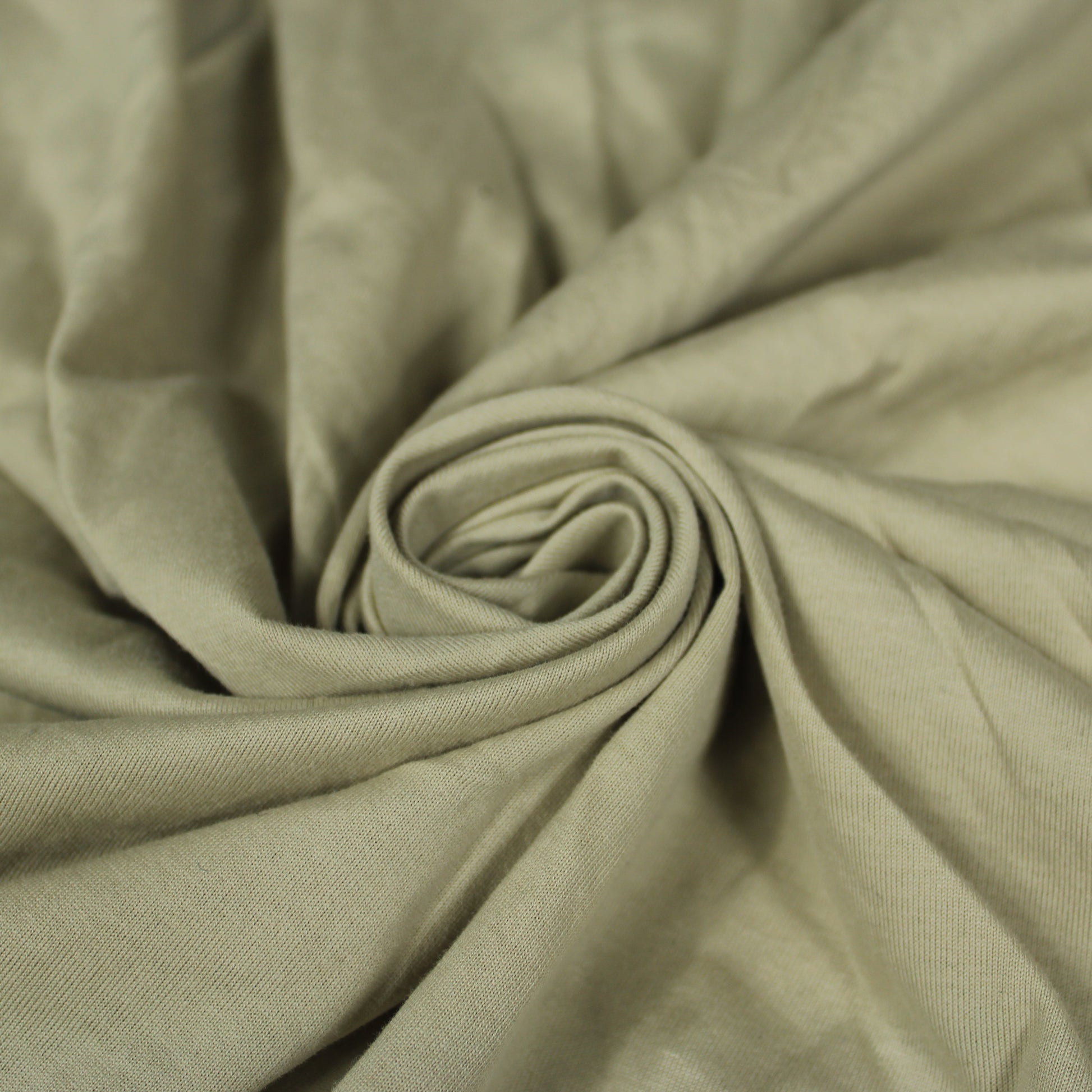 Tissu jersey coton - beige - photo 1/4 | So Tissus