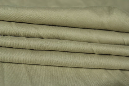 Tissu jersey coton - beige - photo 2/4 | So Tissus