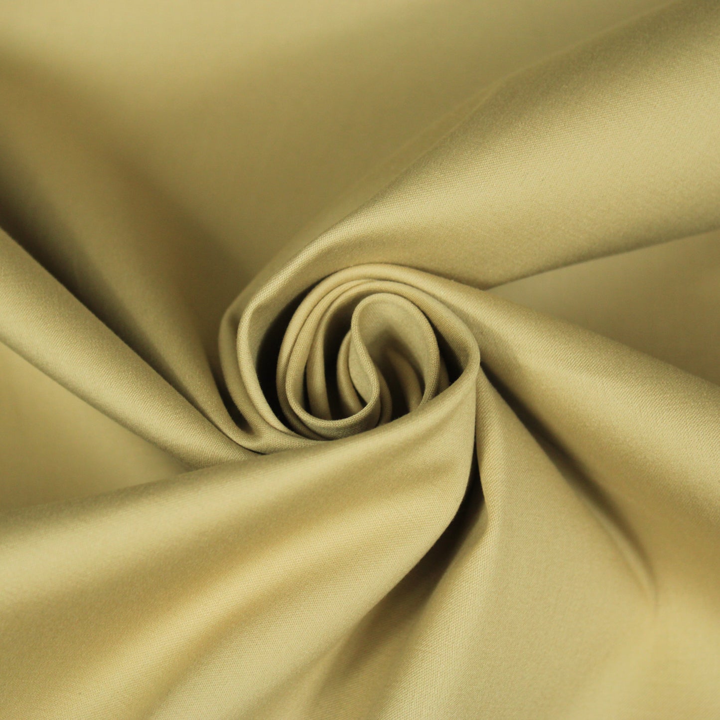 Tissu gabardine de coton prestige stretch - beige - photo 1/4 | So Tissus