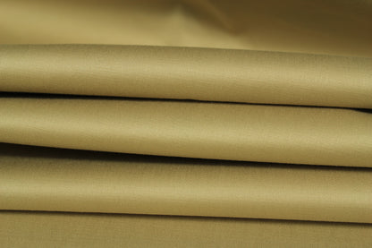 Tissu gabardine de coton prestige stretch - beige - photo 2/4 | So Tissus