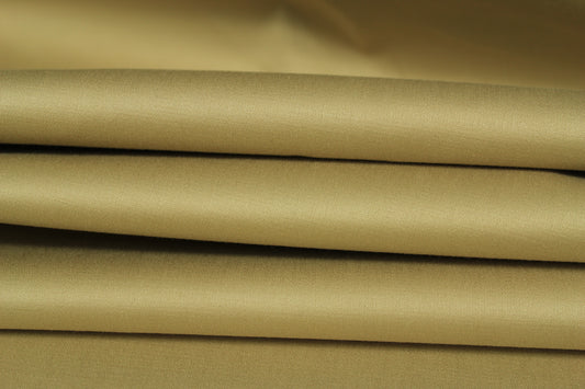Tissu gabardine de coton prestige stretch - beige - photo 2/4 | So Tissus