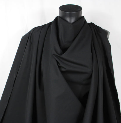 Tissu popeline de coton premium - noir - photo 3/4 | So Tissus