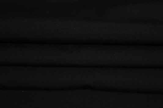 Tissu popeline de coton premium - noir - photo 2/4 | So Tissus