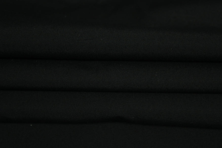 Tissu popeline de coton premium - noir