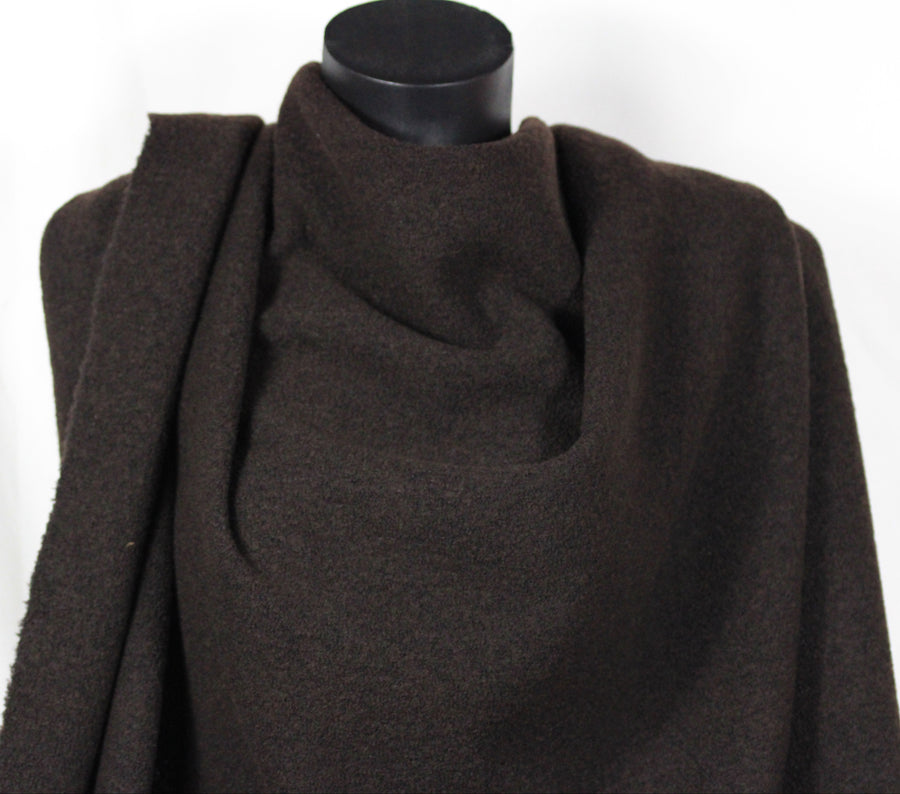 Laine bouillie - marron foncé