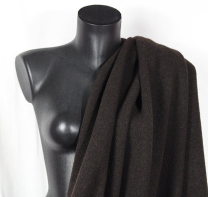 Laine bouillie - marron foncé - photo 4/4 | So Tissus