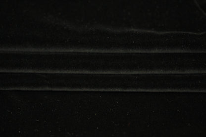 Tissu velours lisse prestige  - noir - photo 2/4 | So Tissus