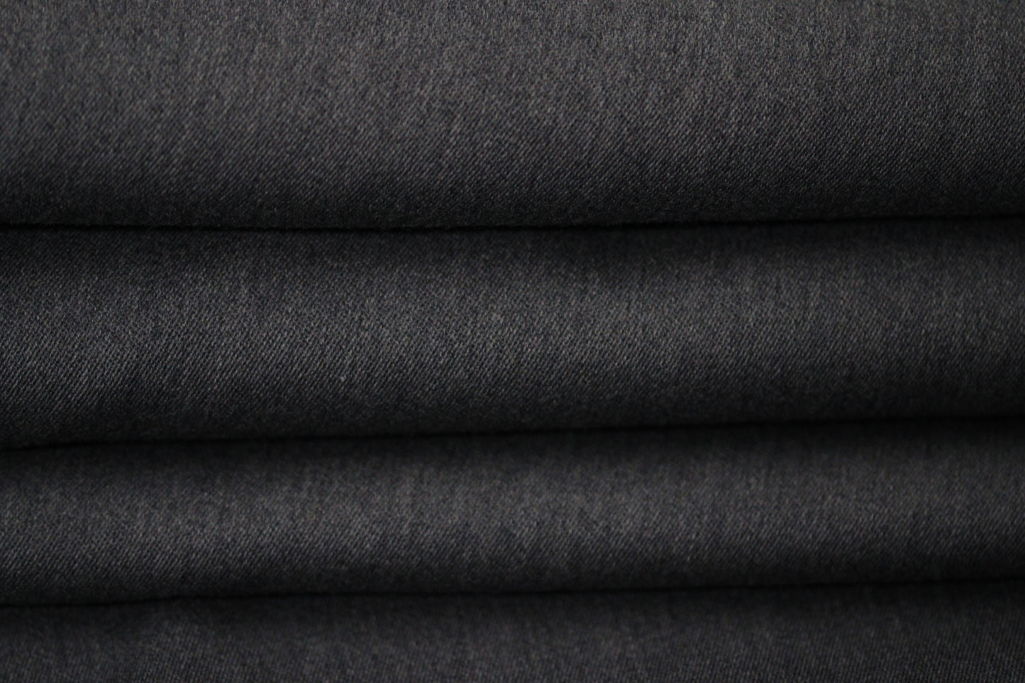 Tissu double gabardine laine - gris - photo 2/4 | So Tissus