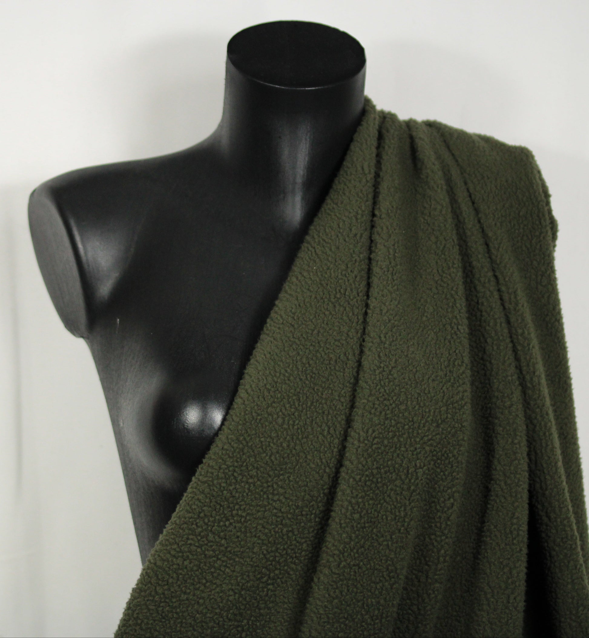 Tissu polaire - kaki - photo 4/4 | So Tissus
