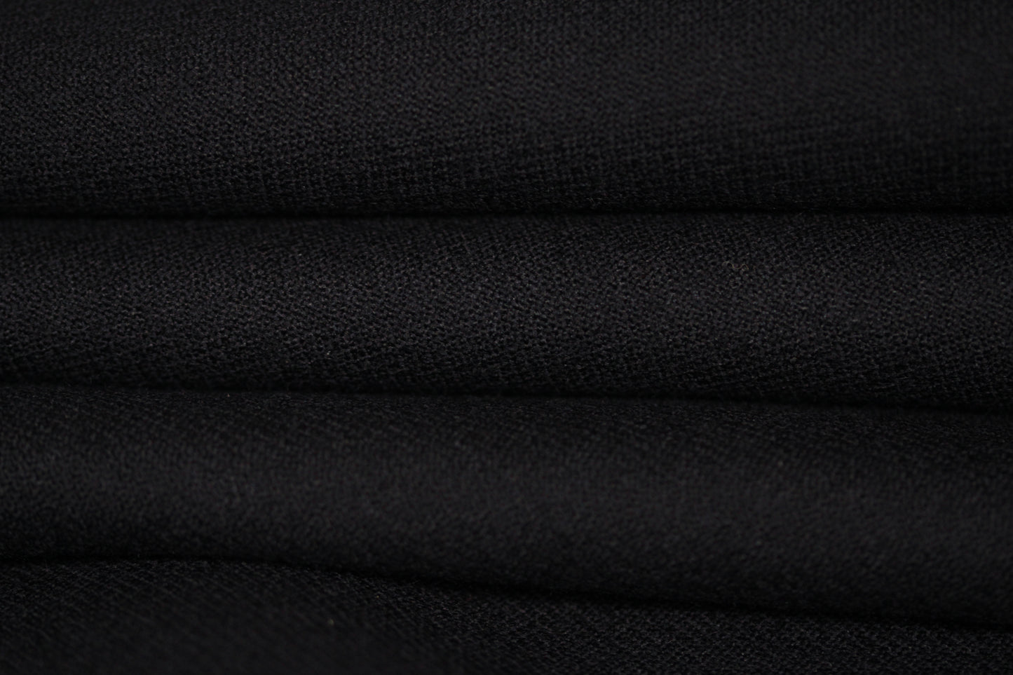 Tissu double crêpe de laine - bleu marine foncé - photo 2/4 | So Tissus