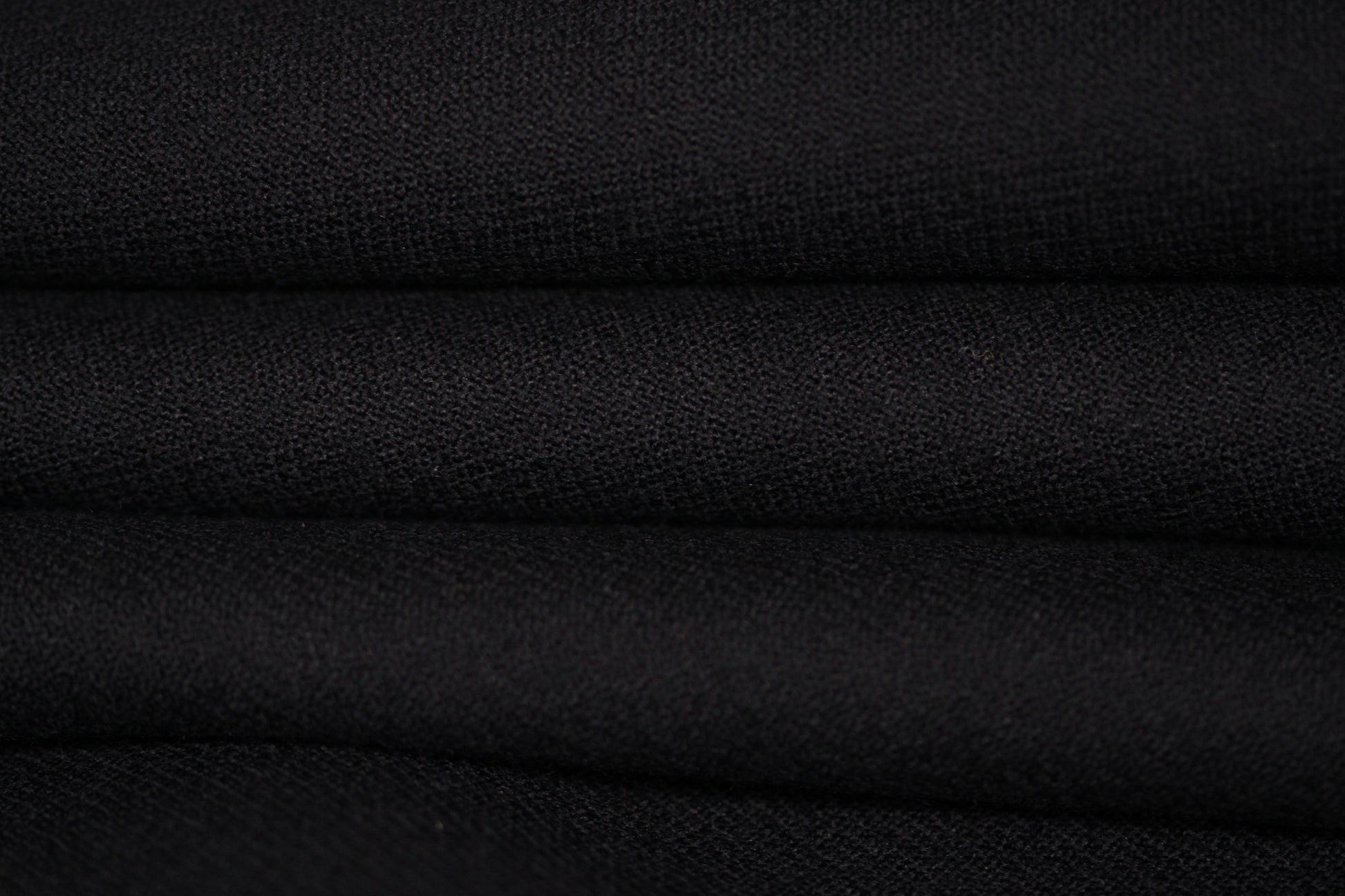 Tissu double crêpe de laine - bleu marine foncé - photo 2/4 | So Tissus