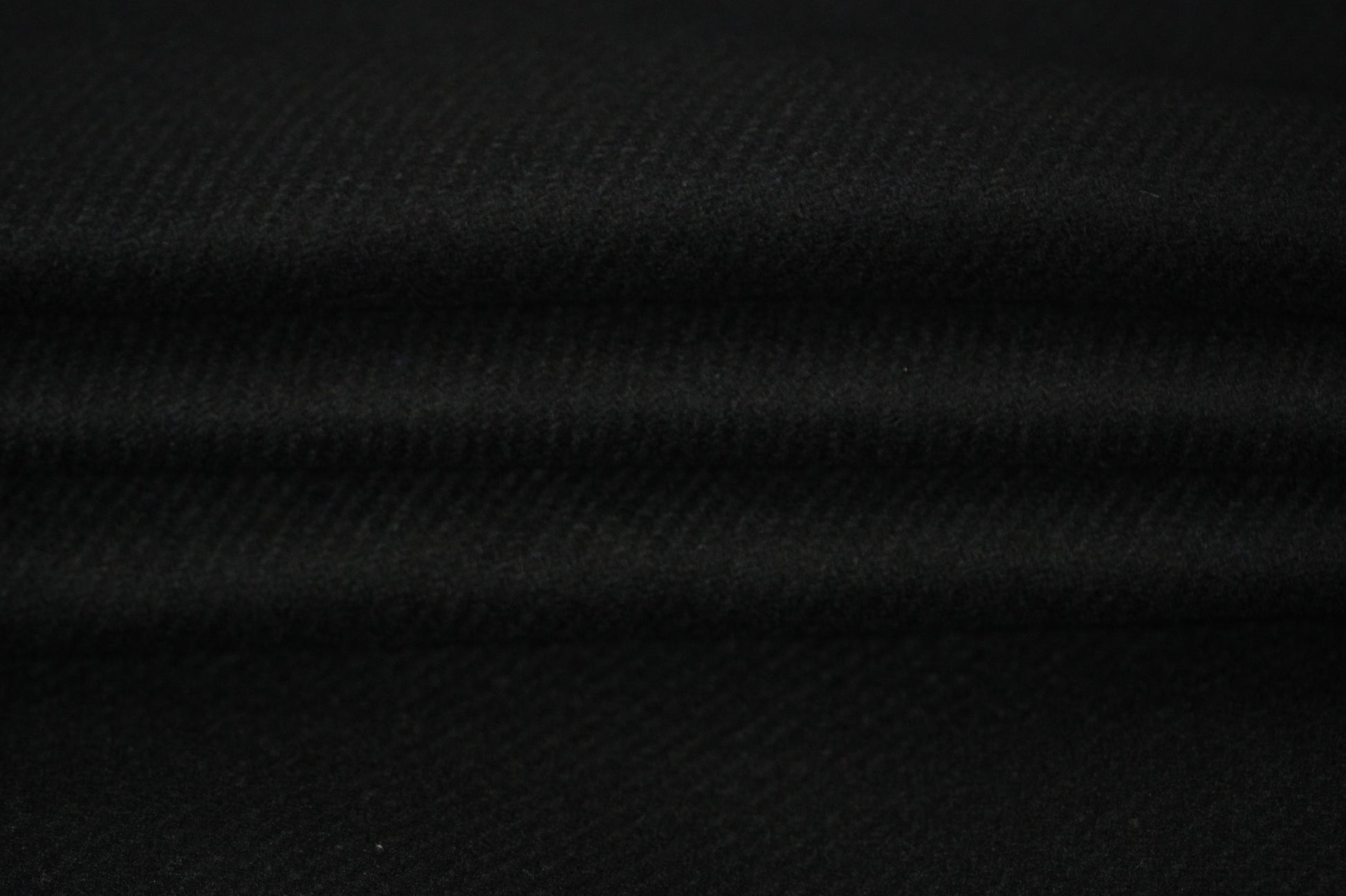 Tissu drap de laine - noir - photo 2/4 | So Tissus