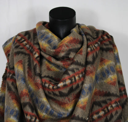 Tissu lainage duveteux - motif ikat - photo 3/5 | So Tissus
