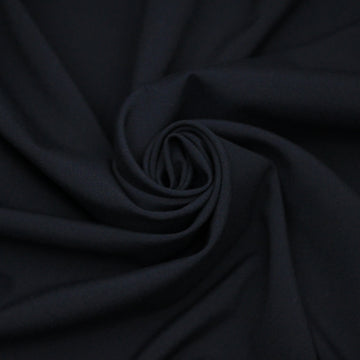 Tissu effet laine froide - bleu marine