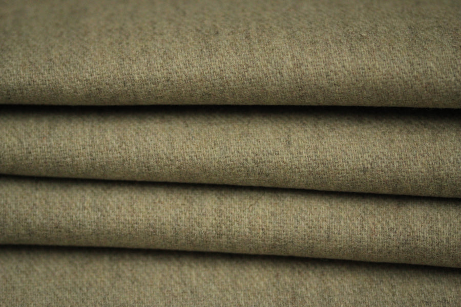 Tissu lainage - ton greige