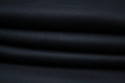 Tissu drap de laine caban - bleu marine - photo 2/4 | So Tissus