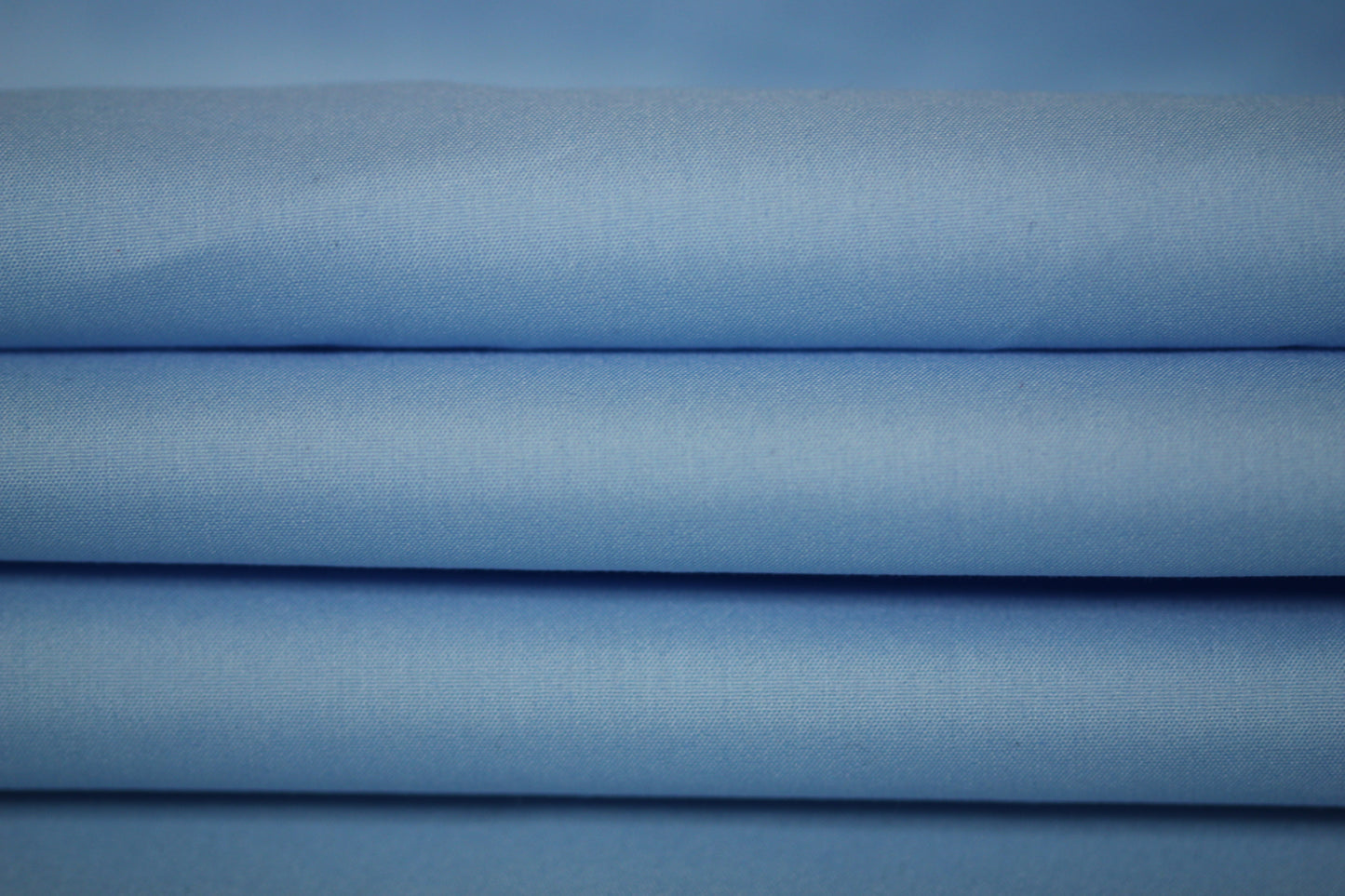 Tissu popeline de coton stretch - bleu ciel - photo 2/4 | So Tissus