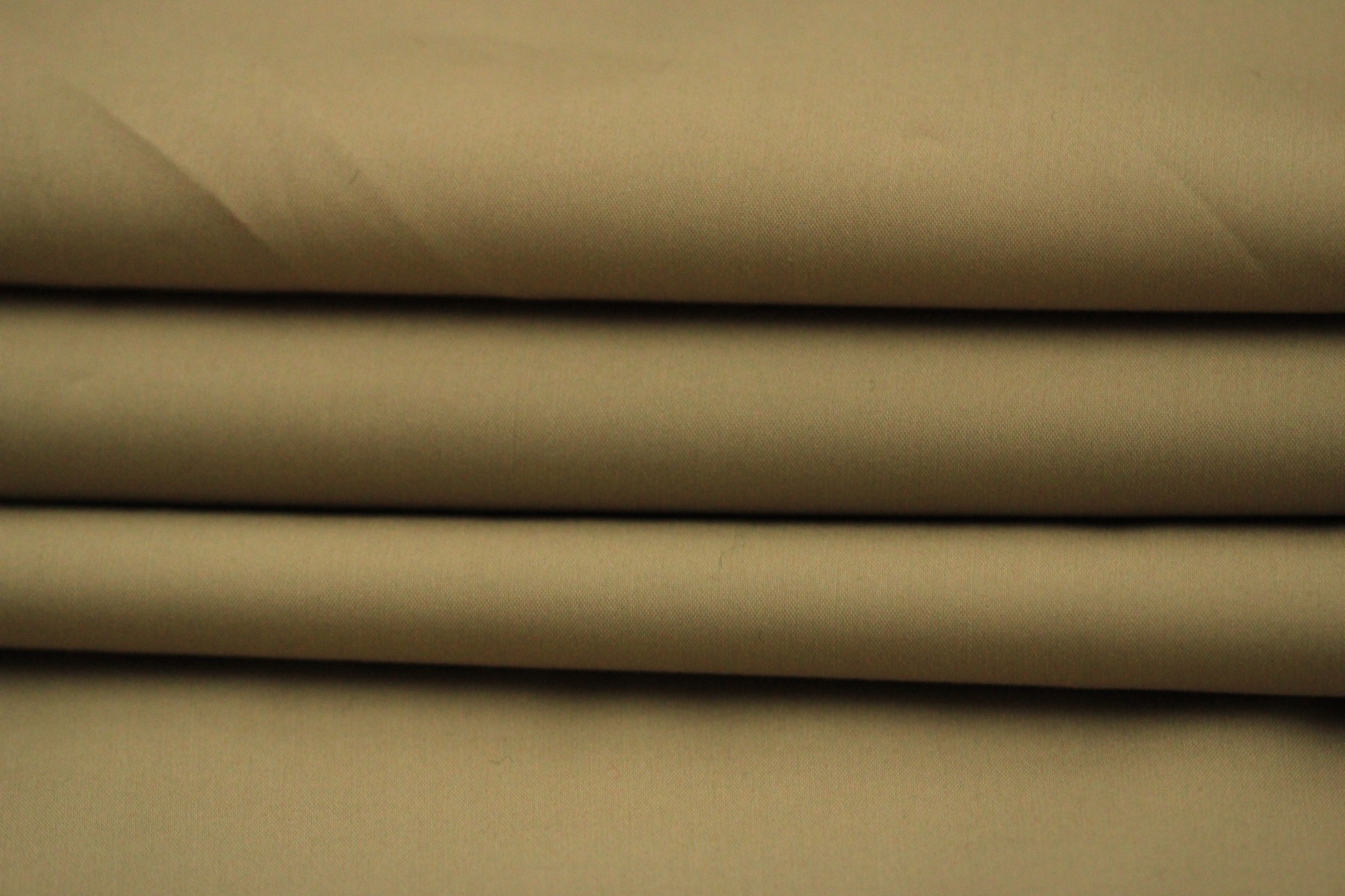 Tissu popeline de coton stretch - beige - photo 2/4 | So Tissus