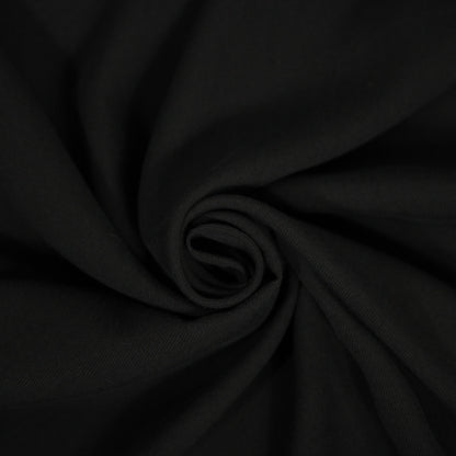 Tissu twill tencel - noir - photo 1/4 | So Tissus