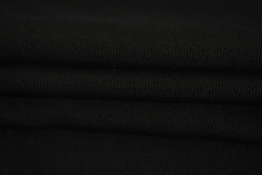 Tissu twill tencel - noir