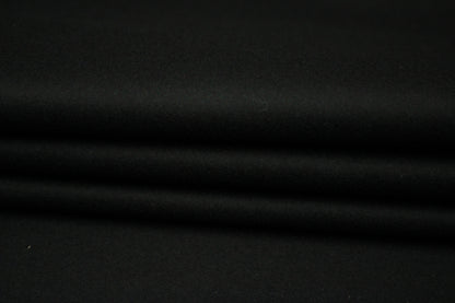 Tissu drap de laine et cachemire - noir - photo 2/4 | So Tissus