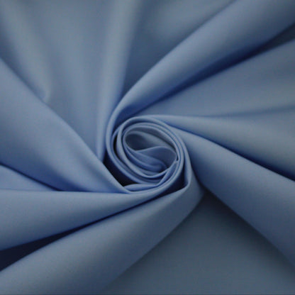 Tissu popeline de coton prestige - bleu ciel - photo 1/4 | So Tissus
