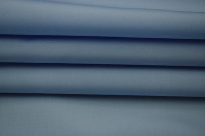 Tissu popeline de coton prestige - bleu ciel - photo 2/4 | So Tissus