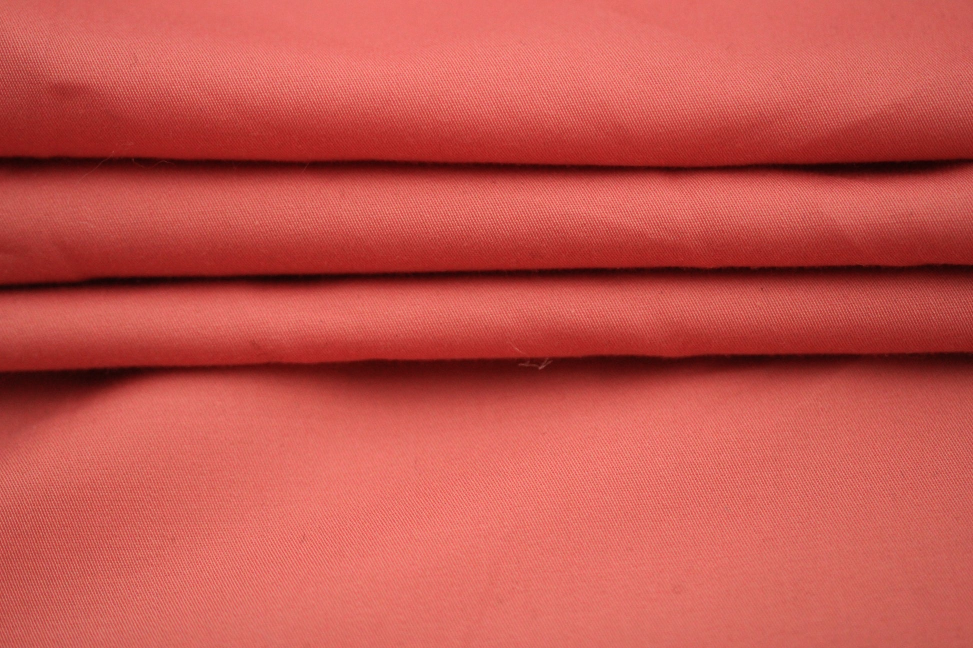 Tissu popeline de coton et soie prestige - saumon - photo 2/4 | So Tissus