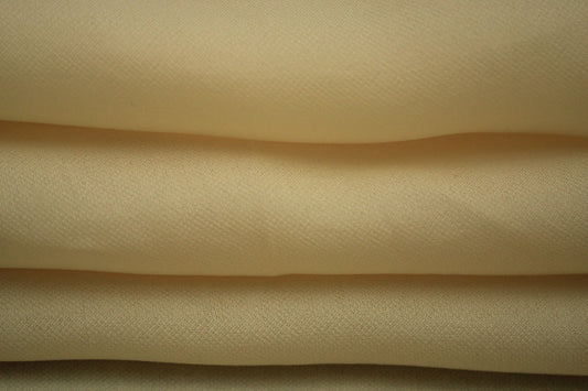 Tissu gazar de soie 100% - crème - photo 2/4 | So Tissus