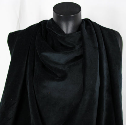 Tissu neoprène velours ras - noir - photo 3/4 | So Tissus