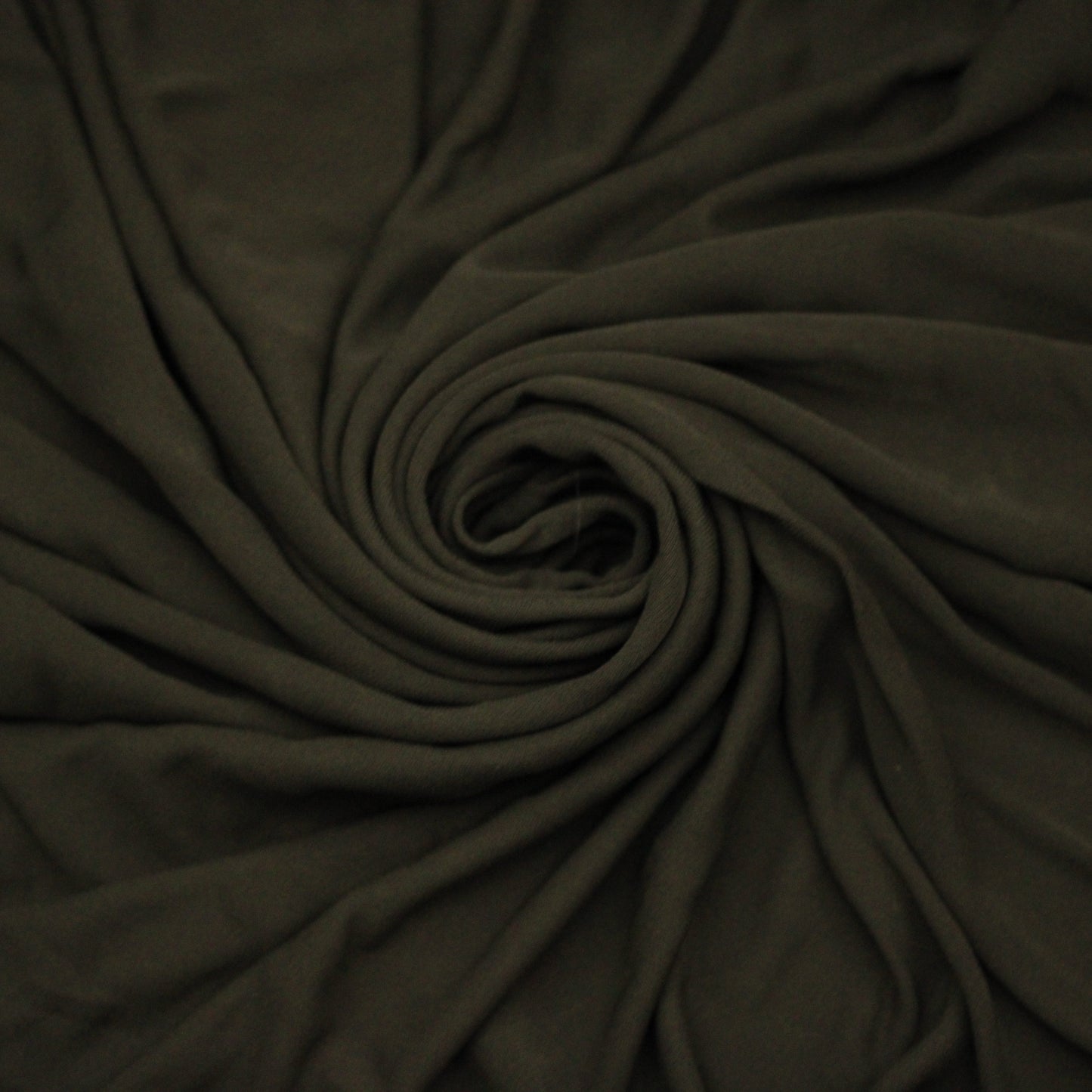 Tissu jersey fluide -  marron foncé - photo 1/4 | So Tissus