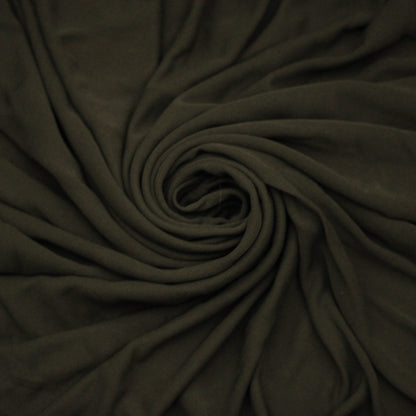 Tissu jersey fluide -  marron foncé - photo 1/4 | So Tissus