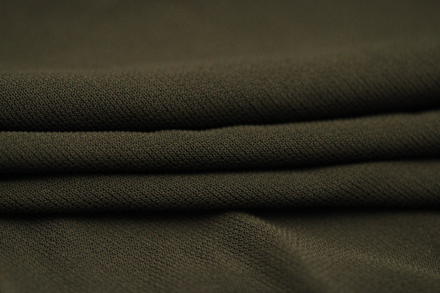 Tissu jersey fluide -  marron foncé - photo 2/4 | So Tissus