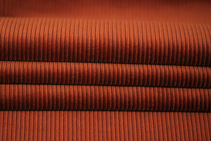 Tissu velours côtelé japonais - terre de sienne - photo 2/4 | So Tissus