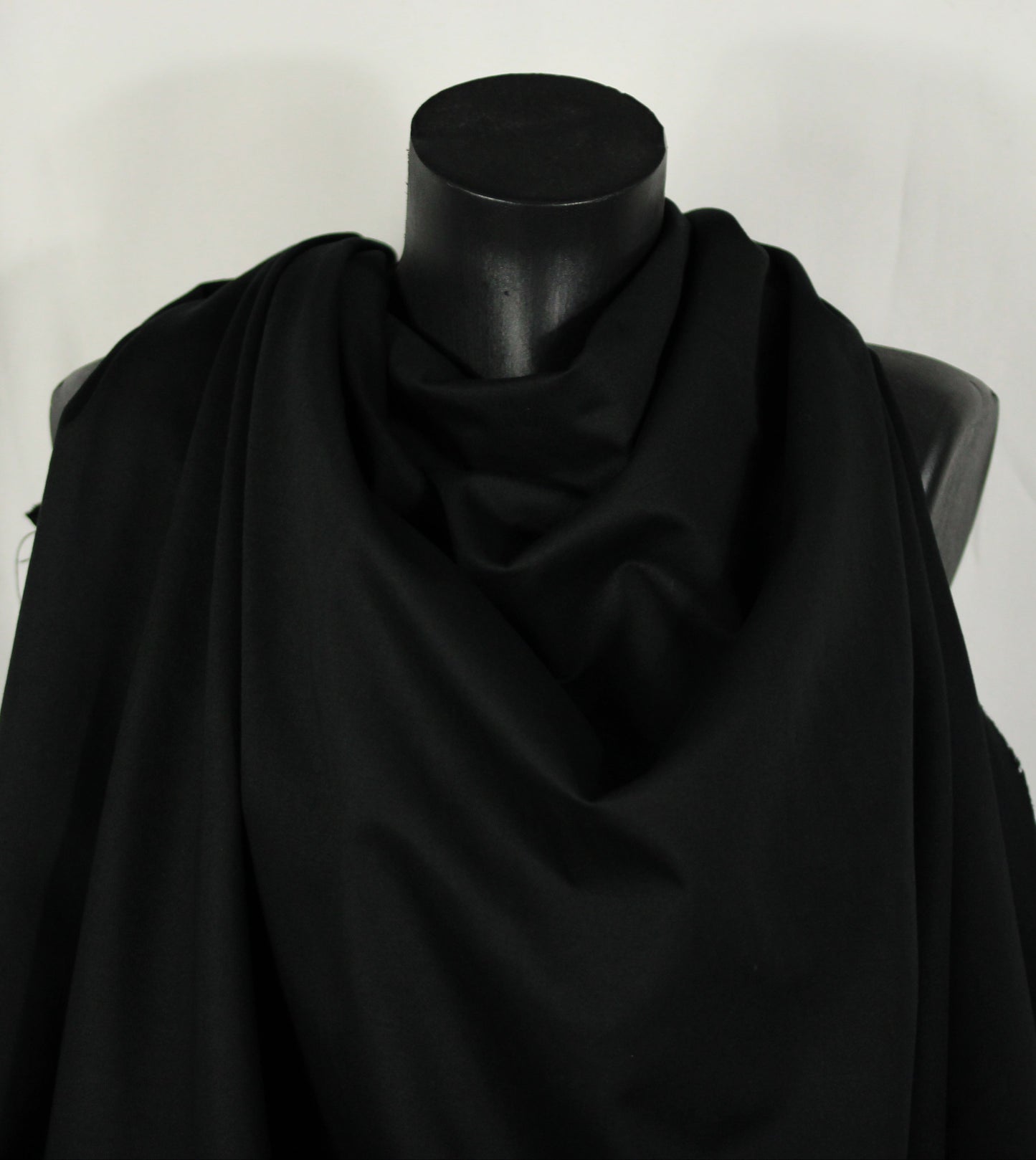 Tissu gabardine de coton prestige- noir - photo 3/4 | So Tissus