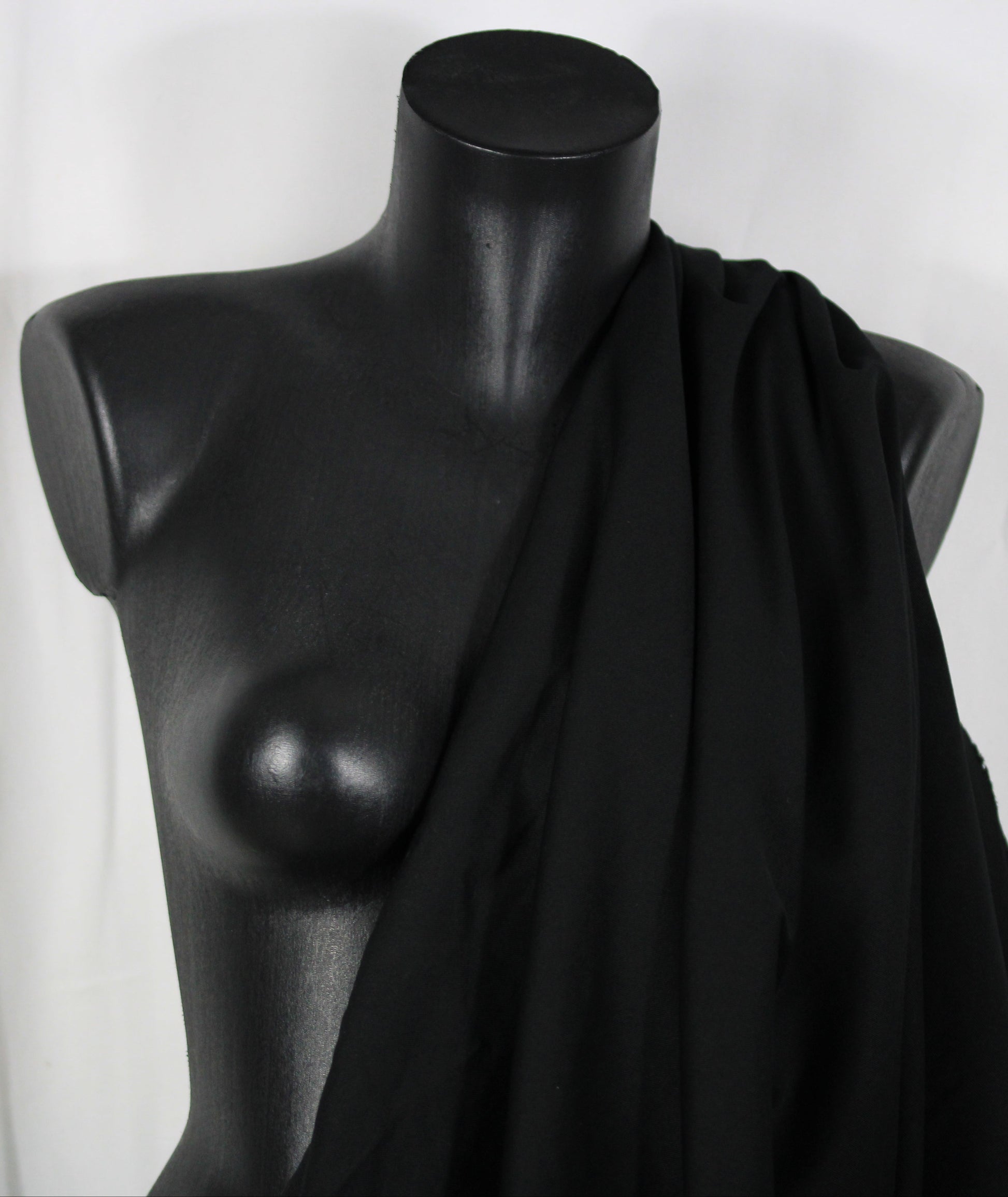 Tissu gabardine de coton prestige- noir - photo 4/4 | So Tissus