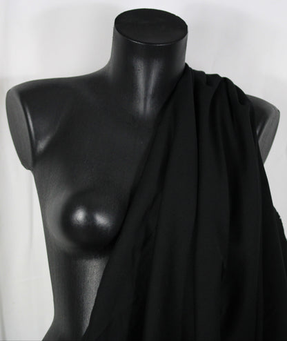 Tissu gabardine de coton prestige- noir - photo 4/4 | So Tissus