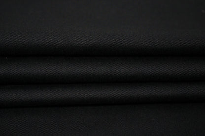 Tissu gabardine de coton prestige- noir - photo 2/4 | So Tissus