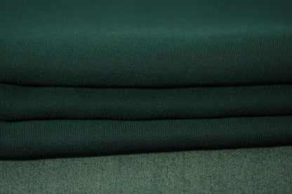 Tissu mousseline de soie - vert pin - photo 2/4 | So Tissus