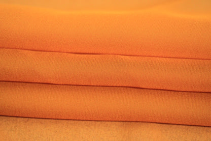 Tissu mousseline de soie - jaune orangé - photo 2/4 | So Tissus
