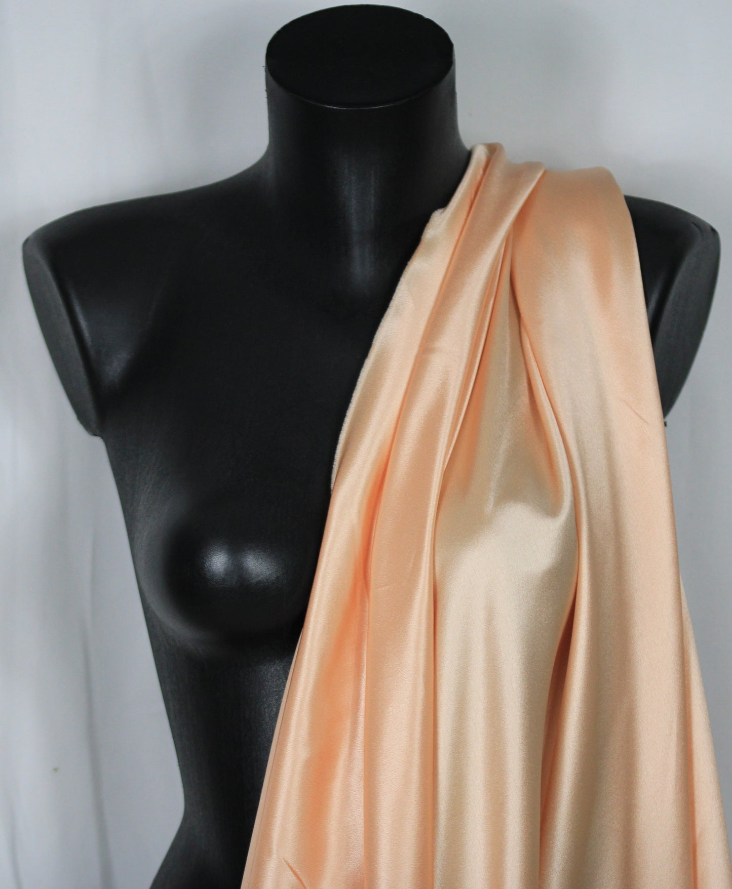 Tissu satin de soie - rose lingerie - photo 3/4 | So Tissus