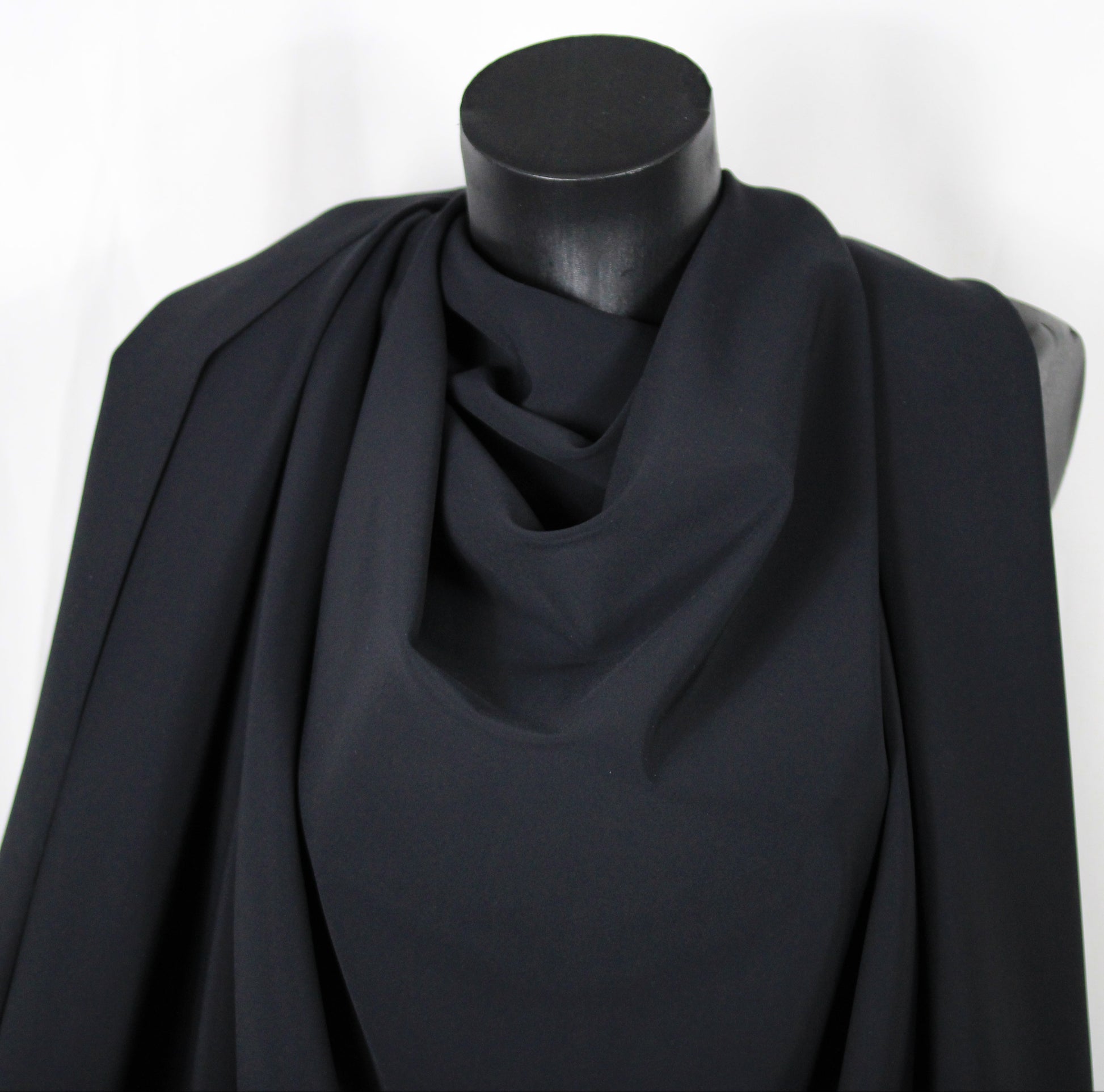 Tissu maille prestige - noir - photo 4/4 | So Tissus