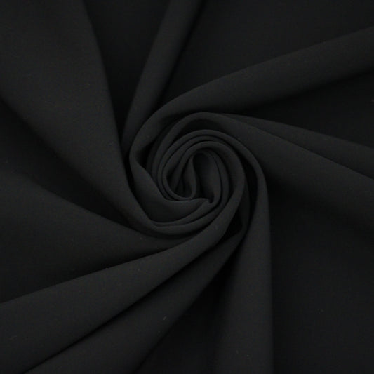 Tissu maille prestige - noir - photo 1/4 | So Tissus