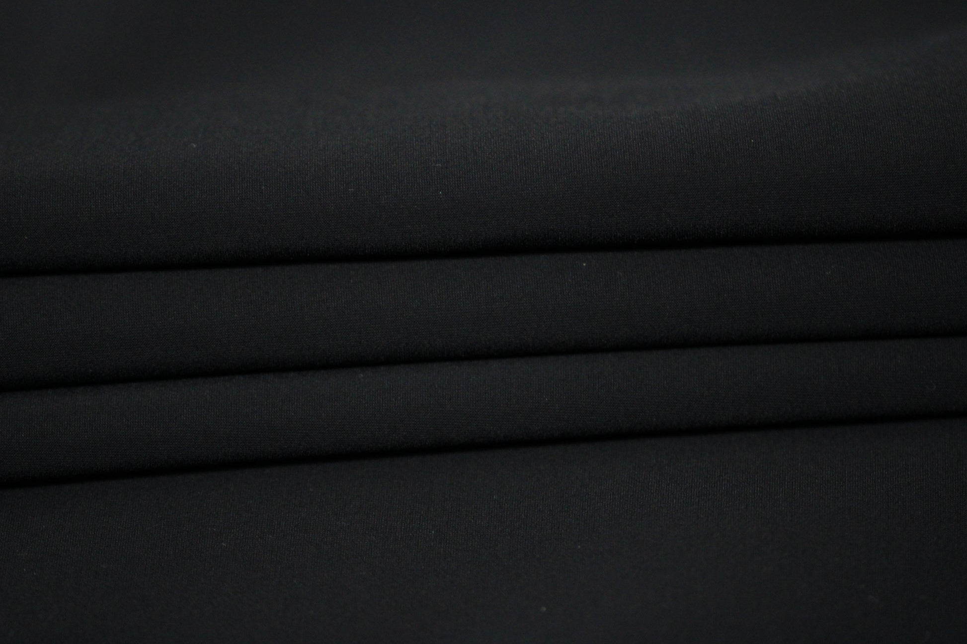 Tissu maille prestige - noir - photo 2/4 | So Tissus