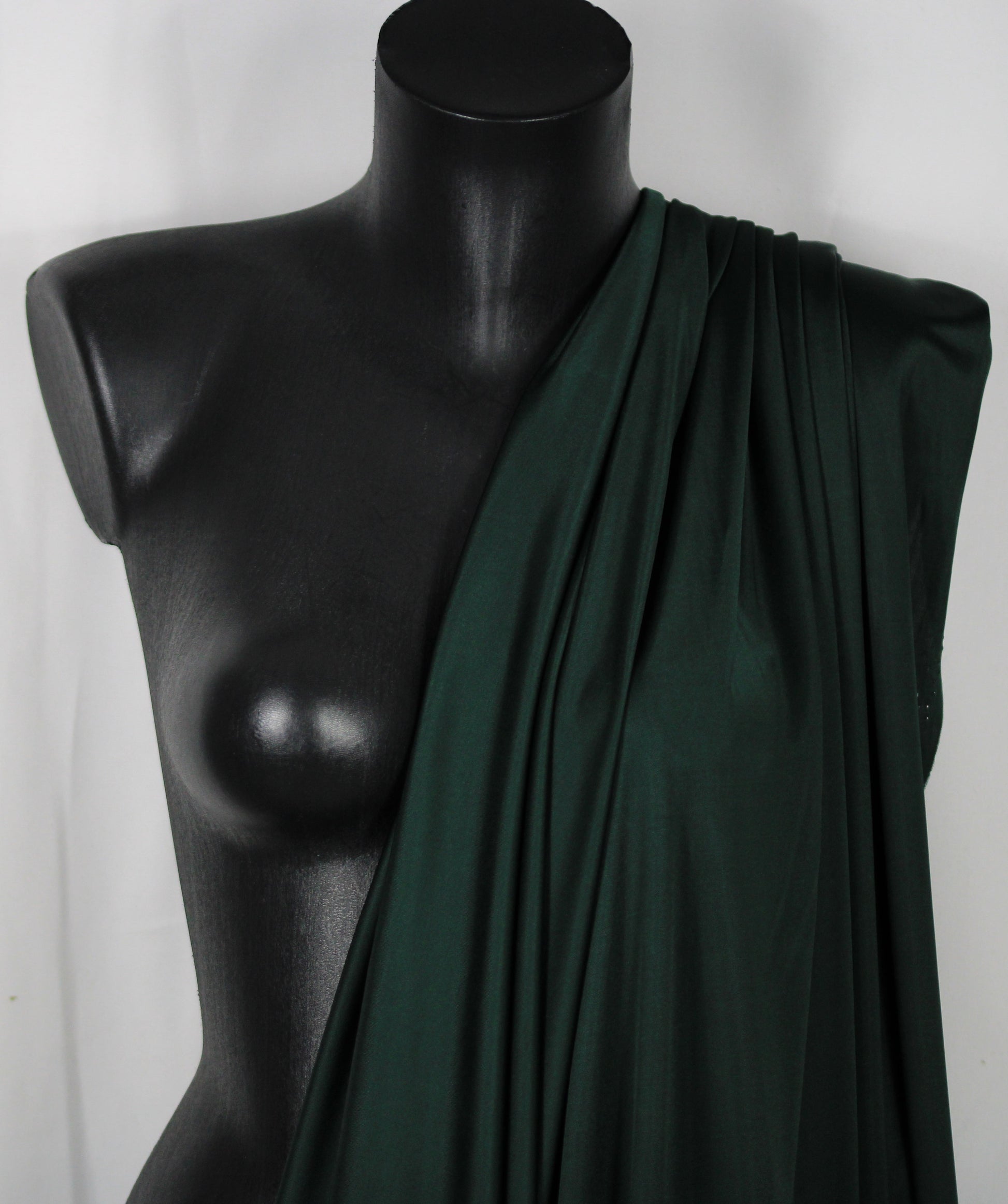 Tissu maille viscose - vert anglais - photo 4/4 | So Tissus