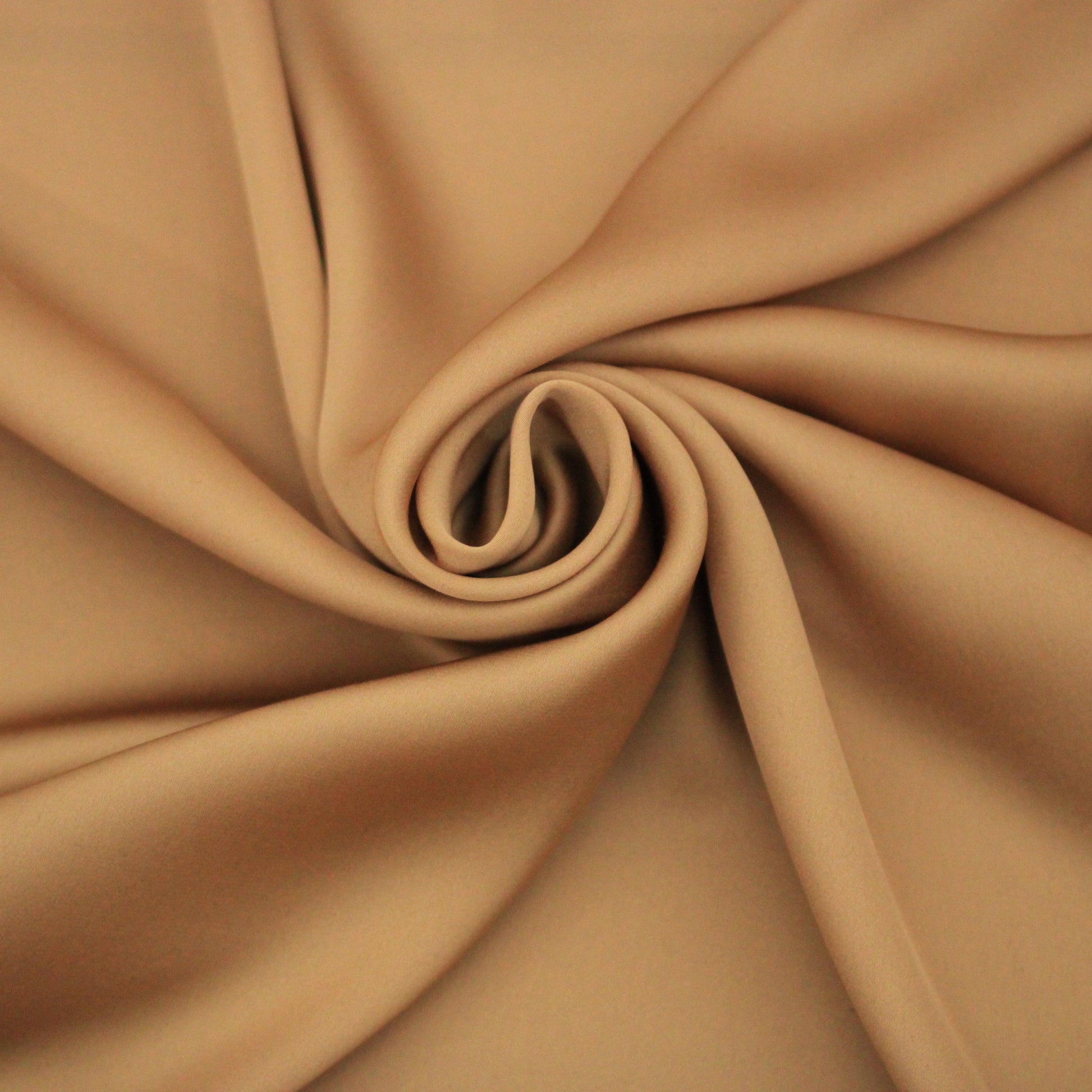 Tissu satin de soie fin - noisette live - photo 1/4 | So Tissus