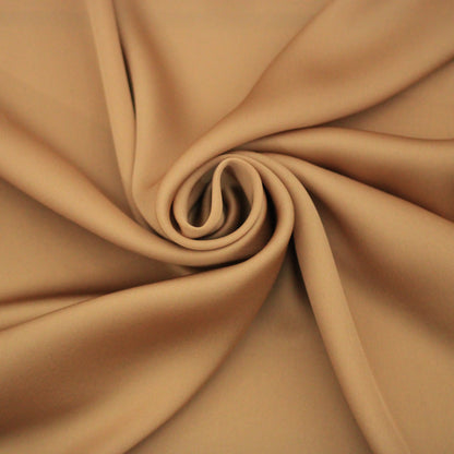 Tissu satin de soie fin - noisette live - photo 1/4 | So Tissus
